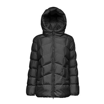 Lange Daunenjacke mit Kapuze. Damen Geox Anylla