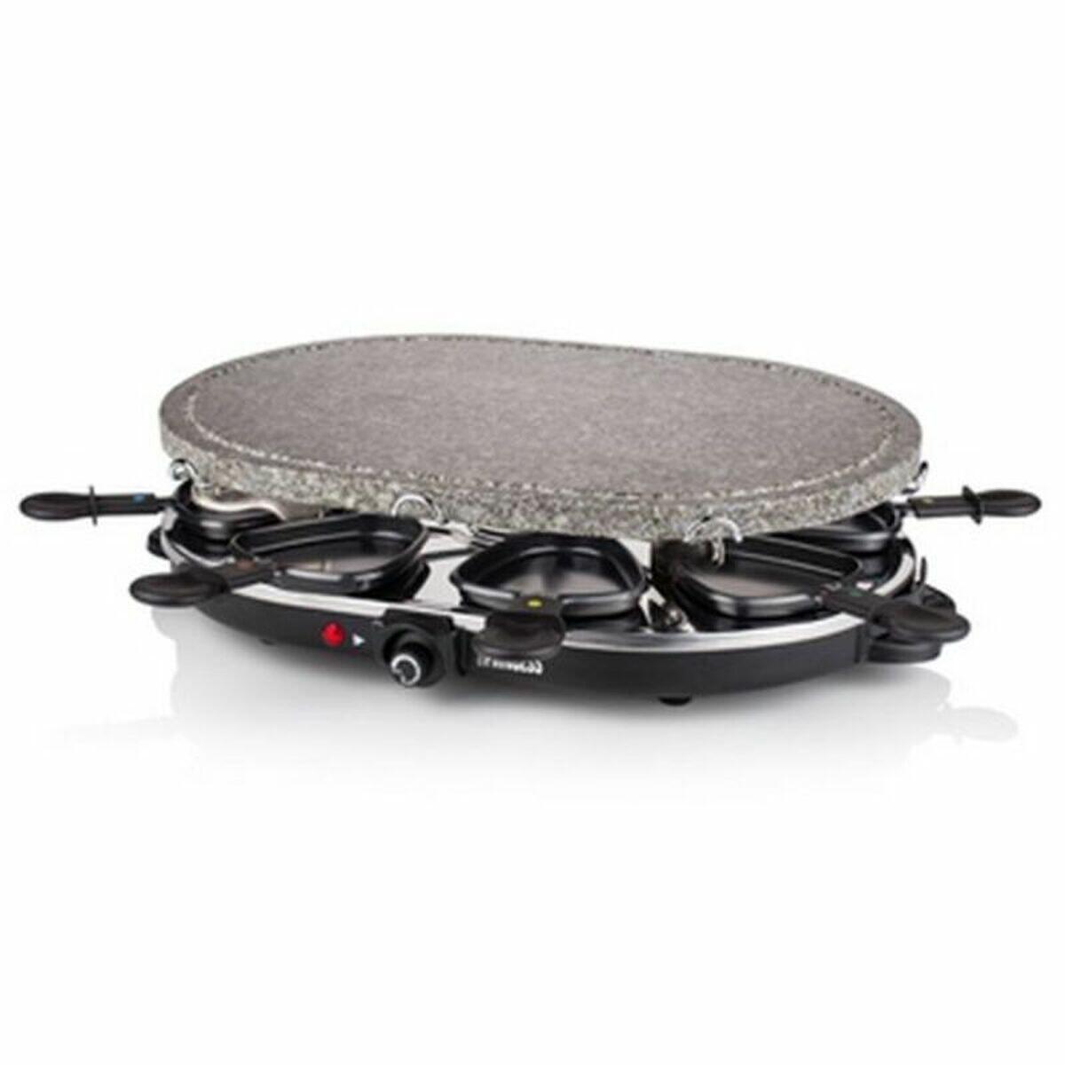 Piastra da Cucina Princess 8 Oval Stone Grill Party Nero 5/5