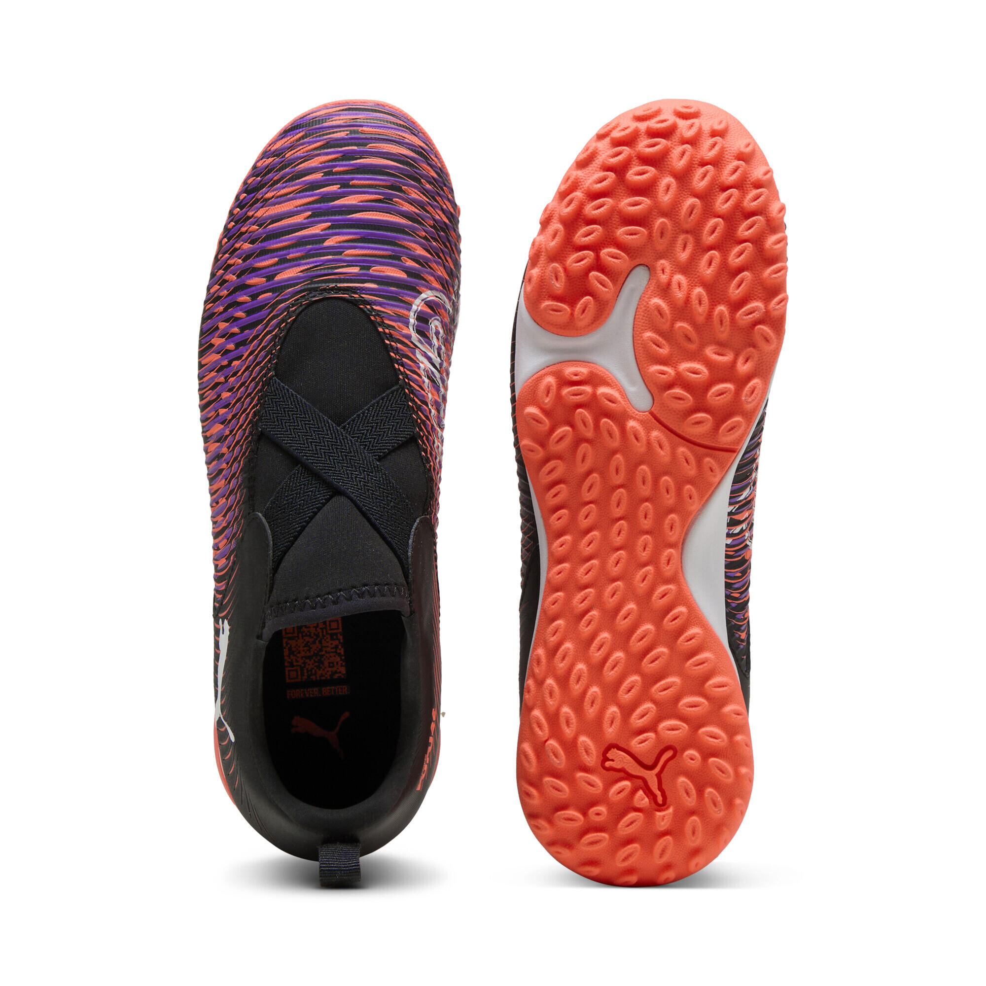 Scarpe da calcio senza lacci a taglio medio FUTURE 8 MATCH+ TT per ragazzi PUMA 4/7