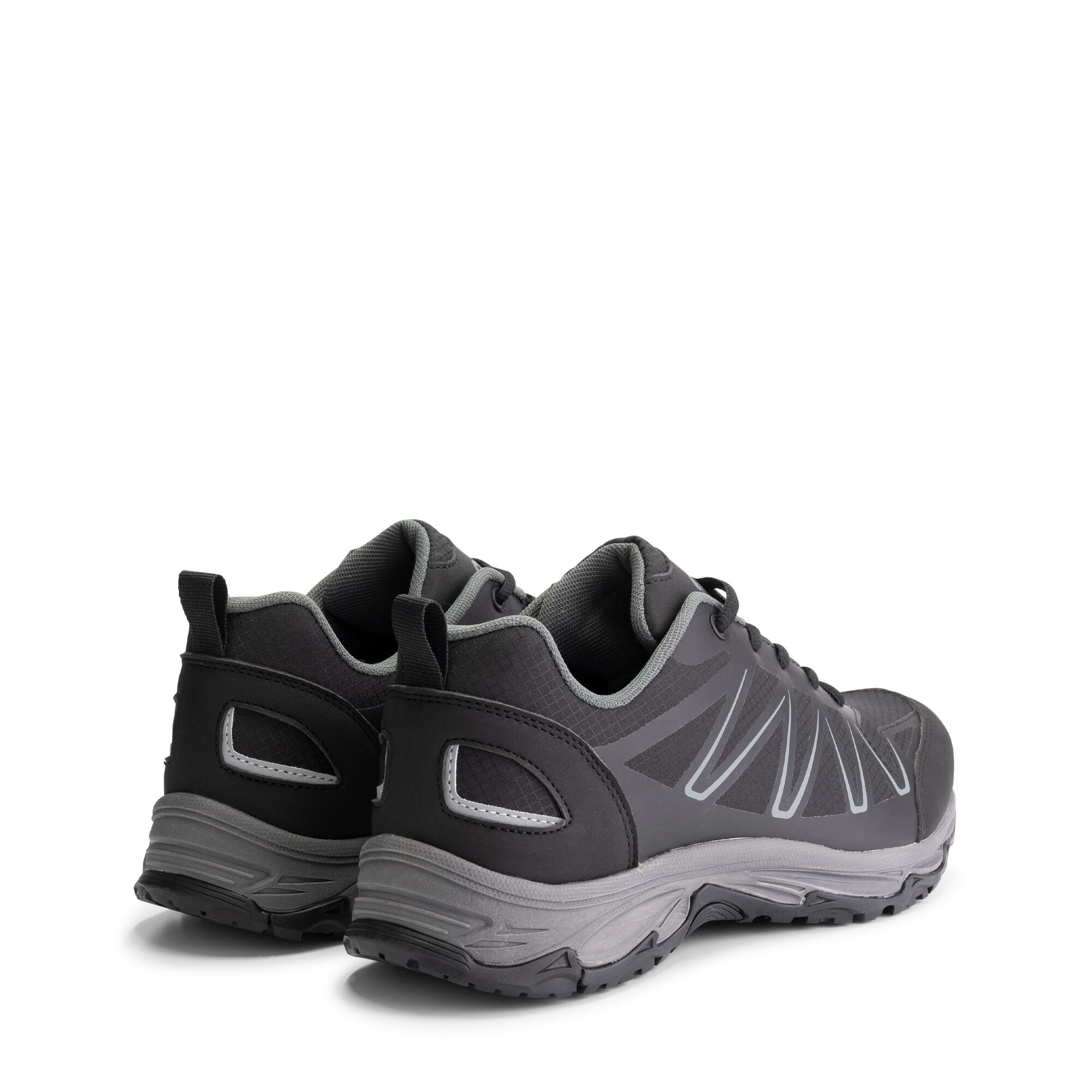 Nalden Hombre - Zapatillas de senderismo bajas - Gris oscuro 2/7