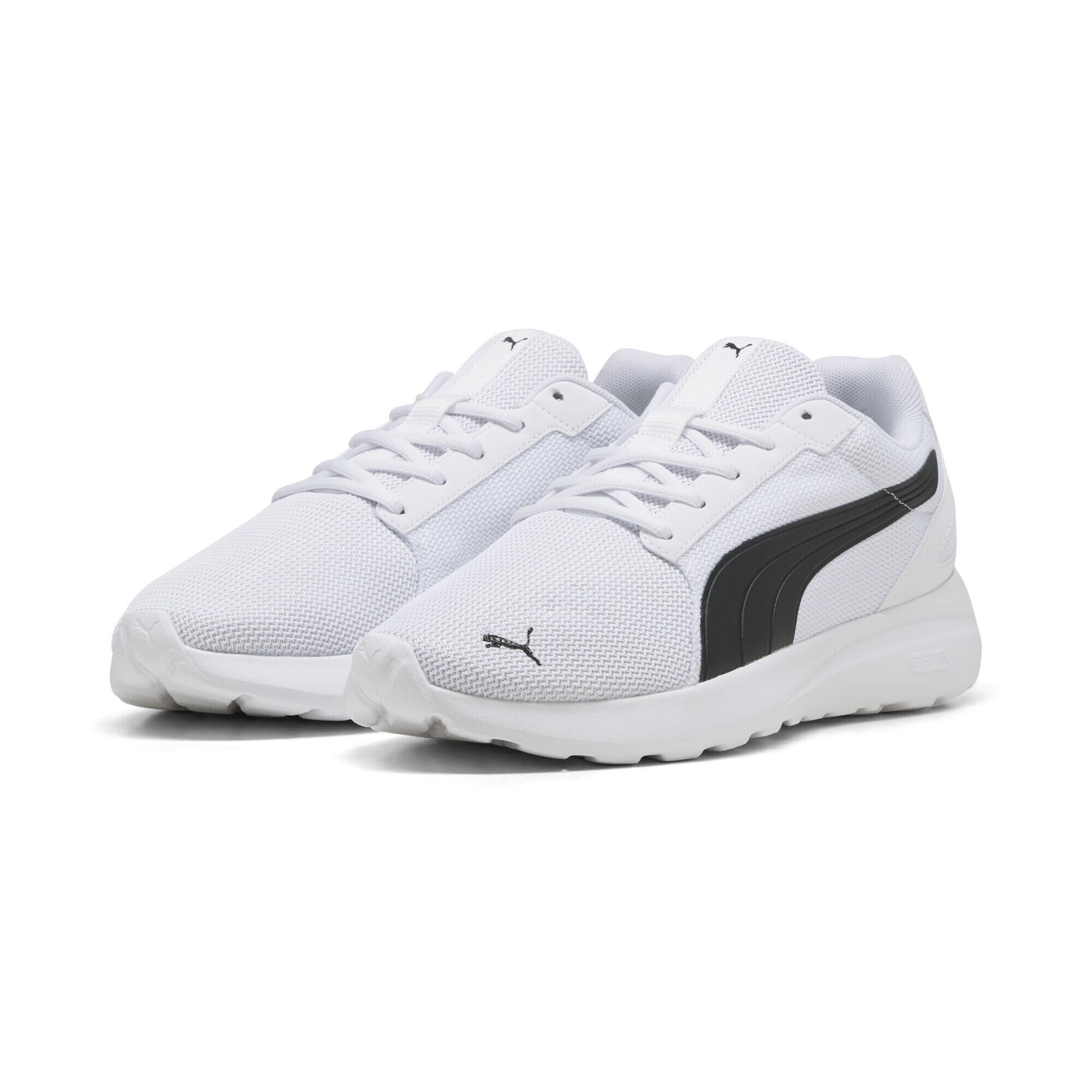 Puma - Sneakers Softride Cosmic Unisexe Puma - Baskets - Blanc|noir - Decathlon