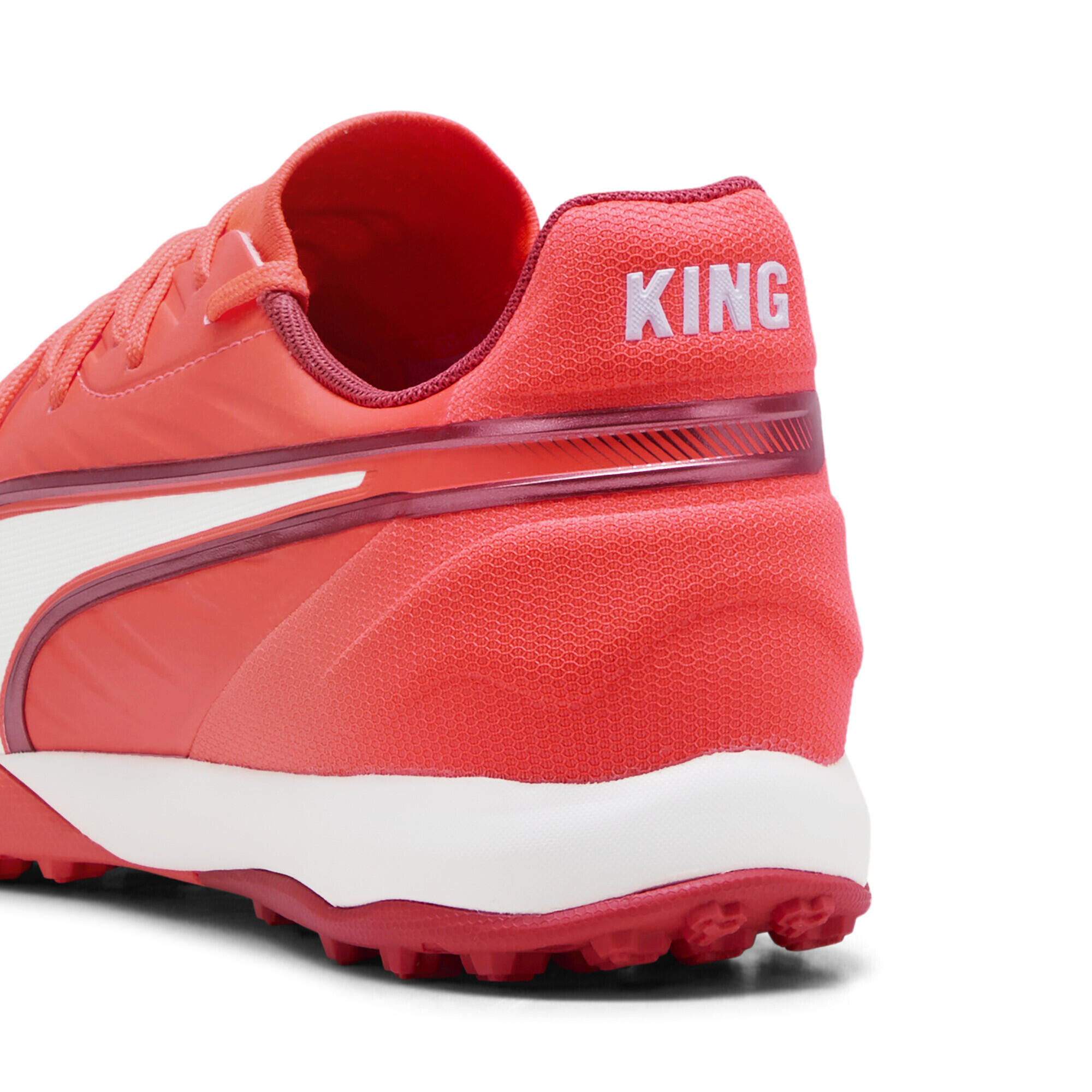 Scarpe da calcio KING MATCH TT unisex PUMA Glowing Red White Fire 2/7