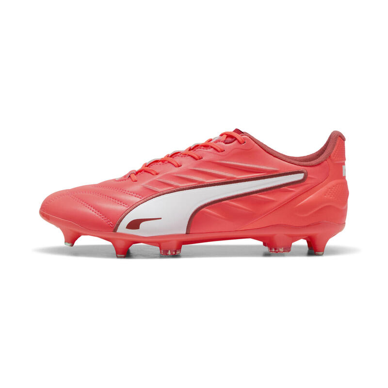 Buty piłkarskie KING PRO MxSG PUMA Glowing Red White Fire