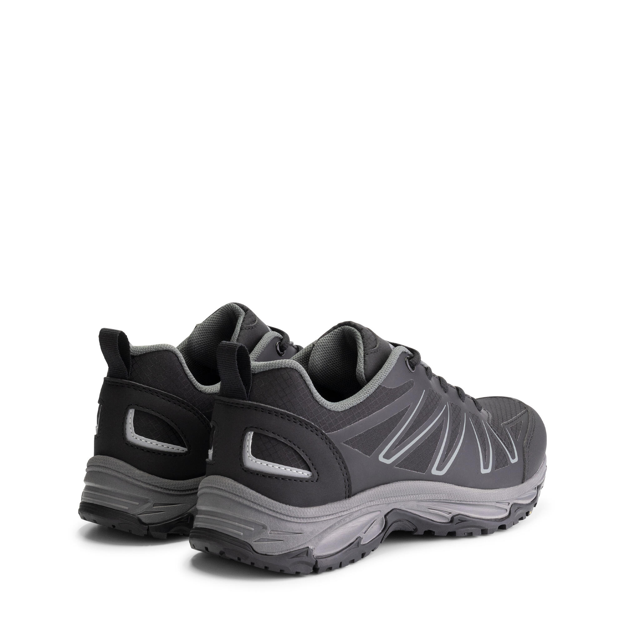 Nysted Mujer - Zapatillas de senderismo bajas - Gris oscuro 2/7