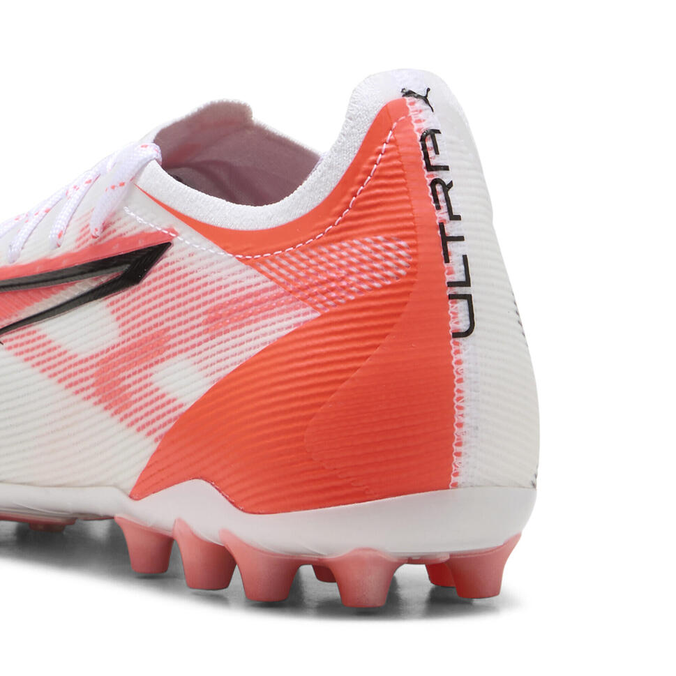 Buty piłkarskie ULTRA 5 ULTIMATE MG PUMA White Black Glowing Red