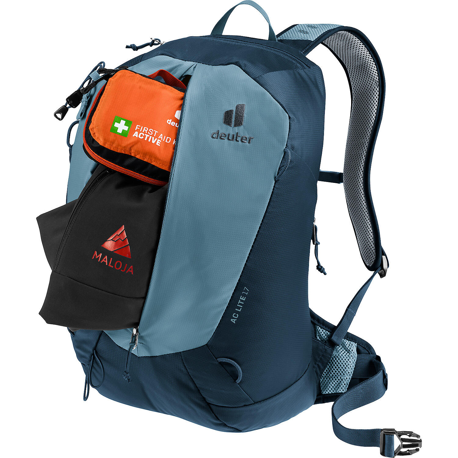 Sac à dos Deuter AC Lite 17 Atlantic-Ink 17L ventilé Aircomfort hydration 2L 4/7
