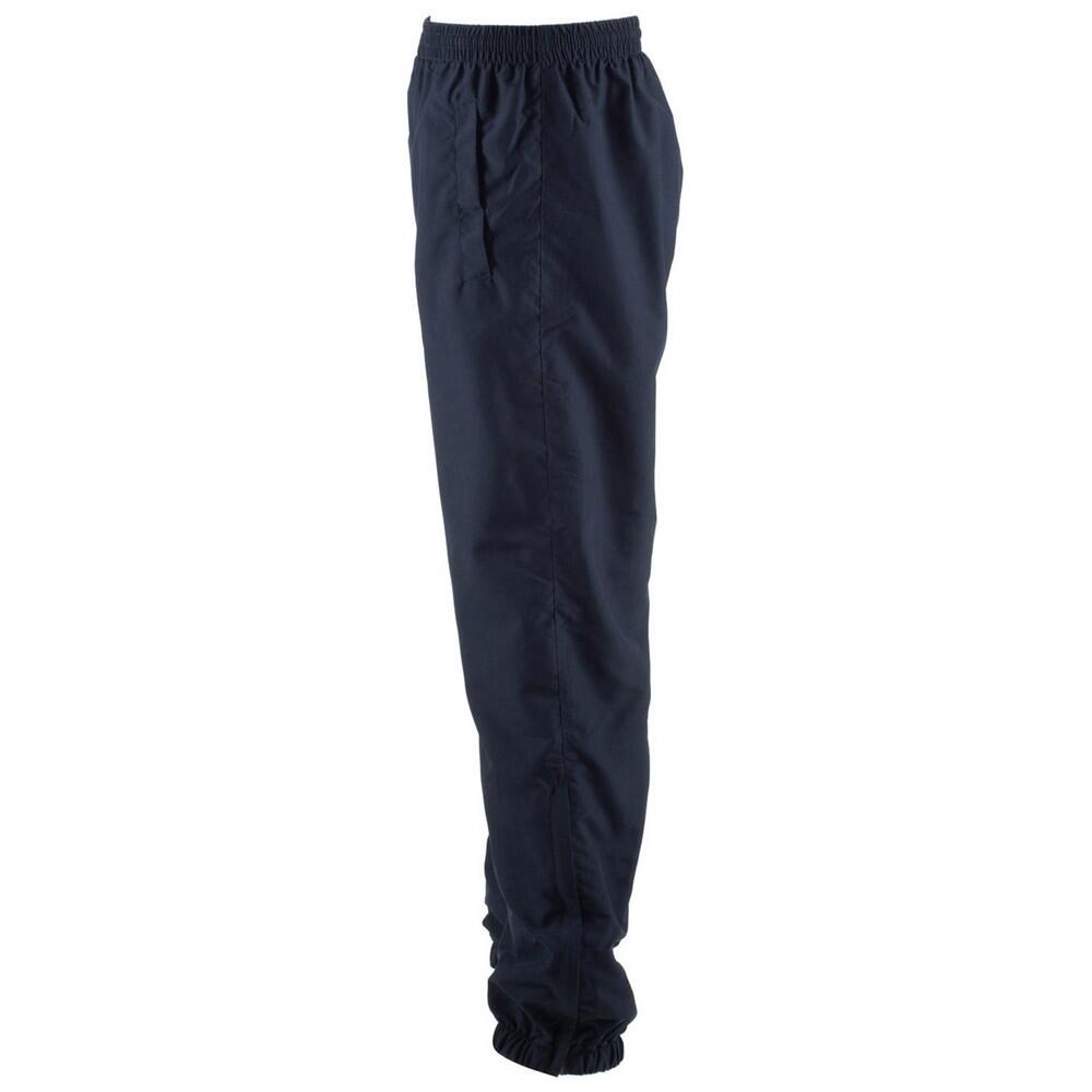 Unisex Adult Cuffed Tracksuit Bottoms (Navy) 3/4