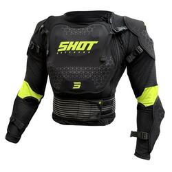 Gilet Shot Optimal 2.0 Noir/Neon Jaune - Adulte