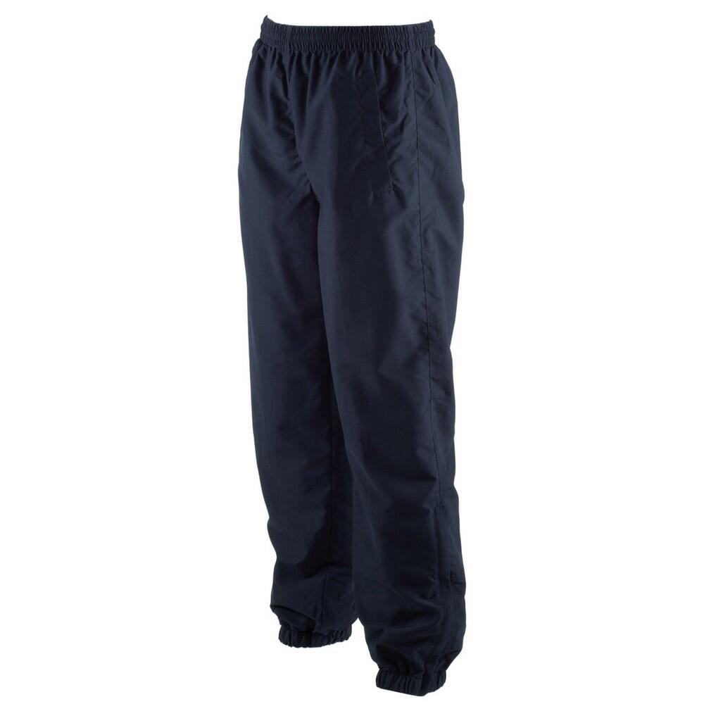 Unisex Adult Cuffed Tracksuit Bottoms (Navy) 4/4