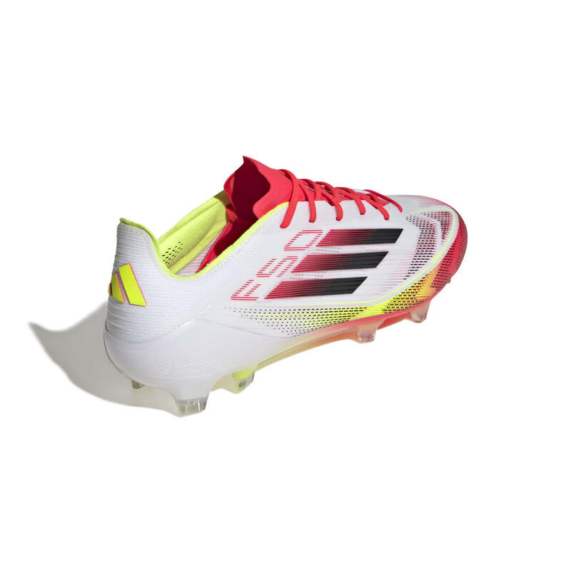 Botas De Fútbol Adidas F50 Elite Fg Blanco, Rojo Y Amarillo