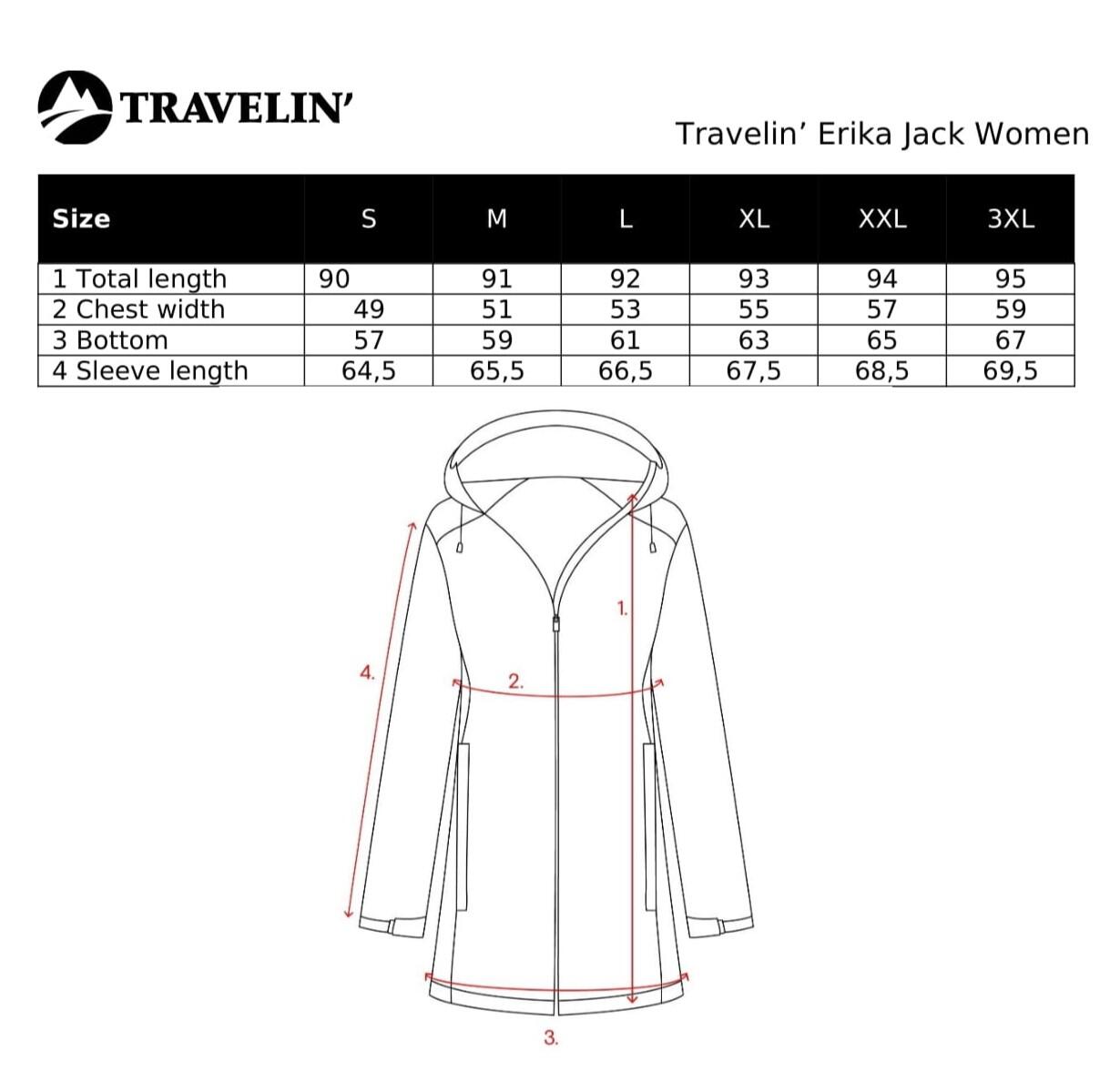 Erika Donna - Giacca softshell - Impermeabile - Rosso 7/7