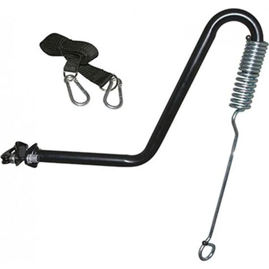 Bastone per bicicletta da passeggio per cani montato sul Telaio P2R