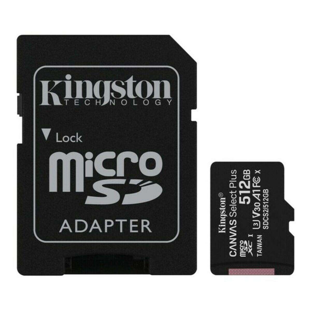Carte Mémoire Micro SD avec Adaptateur Kingston SDCS2 4/5