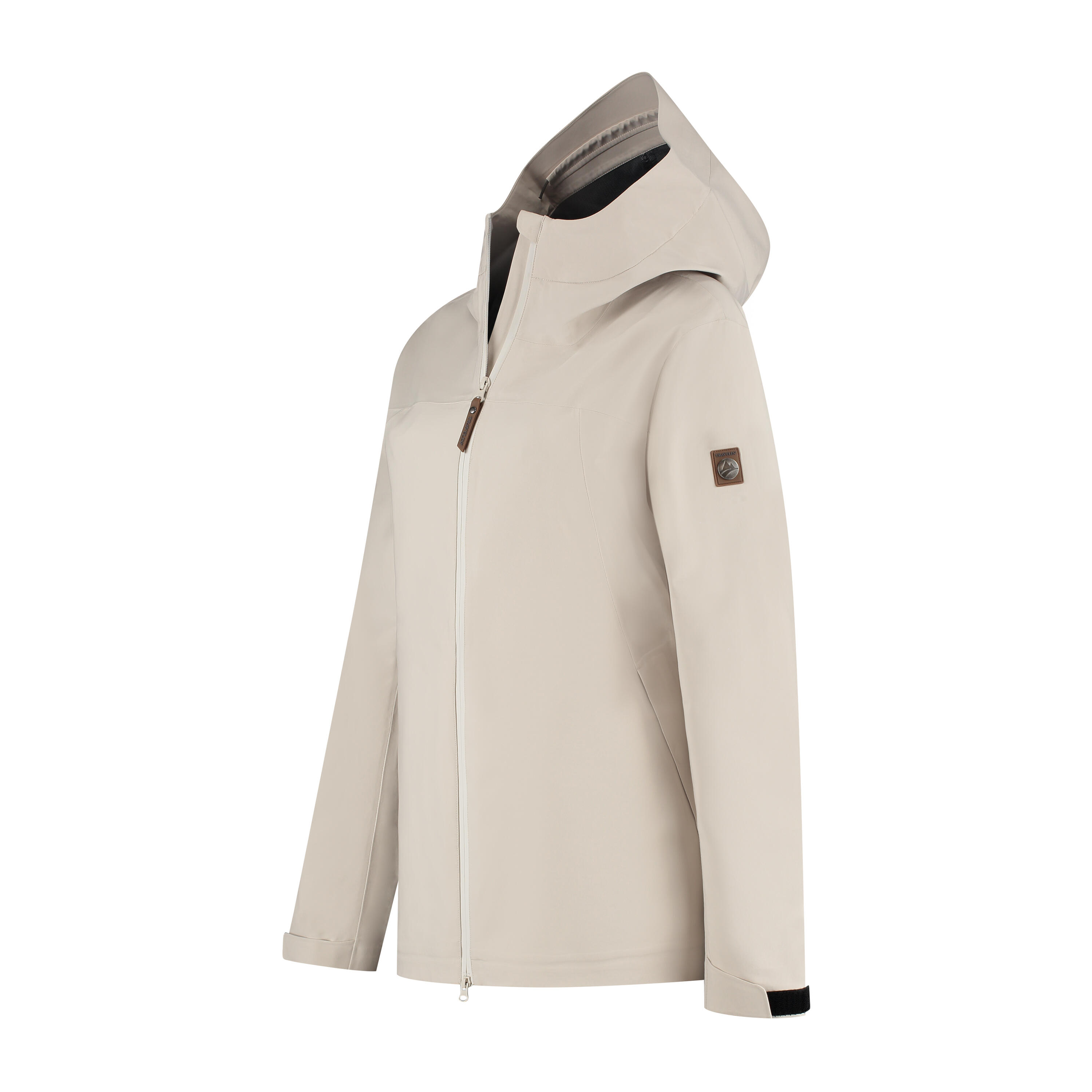 Jannike Mujer - Chaqueta hardshell - Impermeable - Arena 3/6