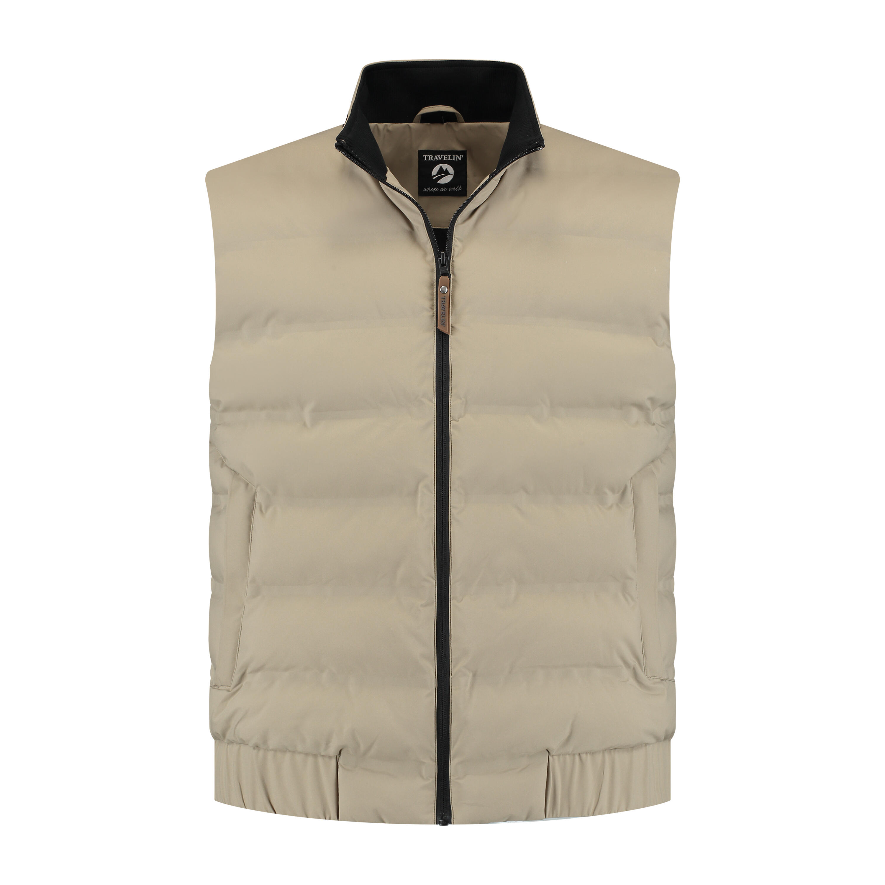 TRAVELIN' Bodywarmer - Ritszakken en binnenzak - Heren Magnus