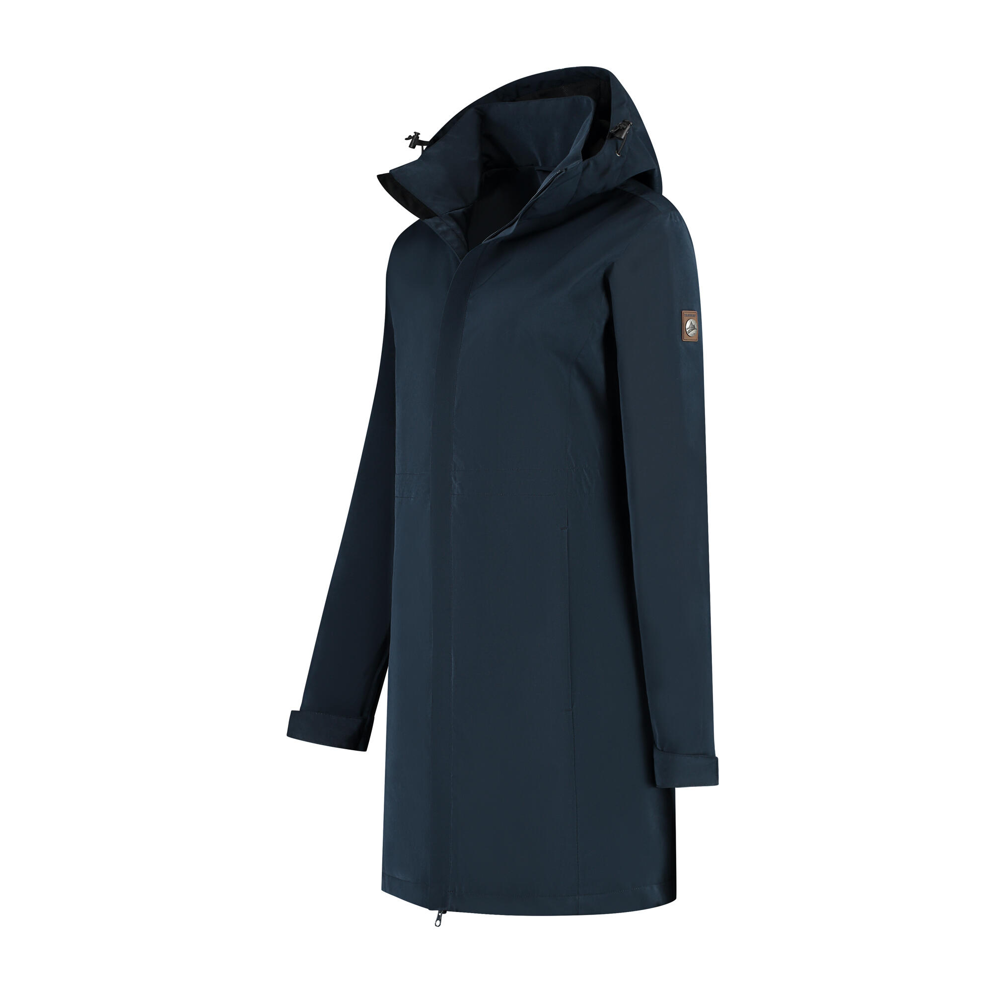 Amalie Mujer - Chaqueta hardshell - Impermeable - Azul marino 3/6