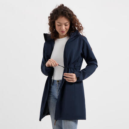Amalie Femme - Veste hardshell - Imperméable - Vert