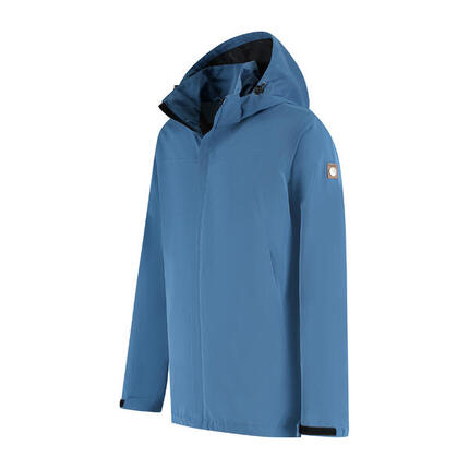 Aron Homme - Veste hardshell - Imperméable - Bleu