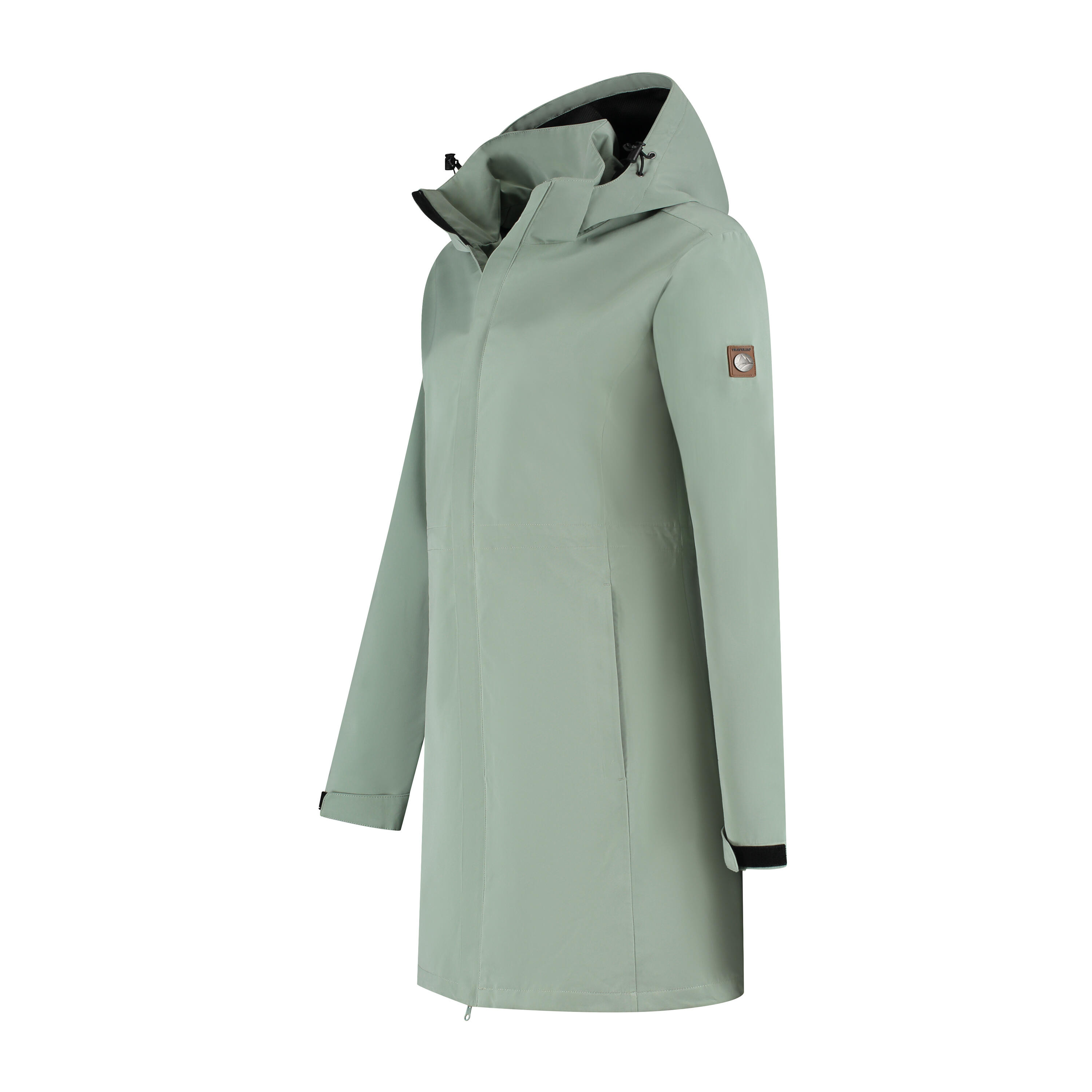 Amalie Mujer - Chaqueta hardshell - Impermeable - Verde 3/6