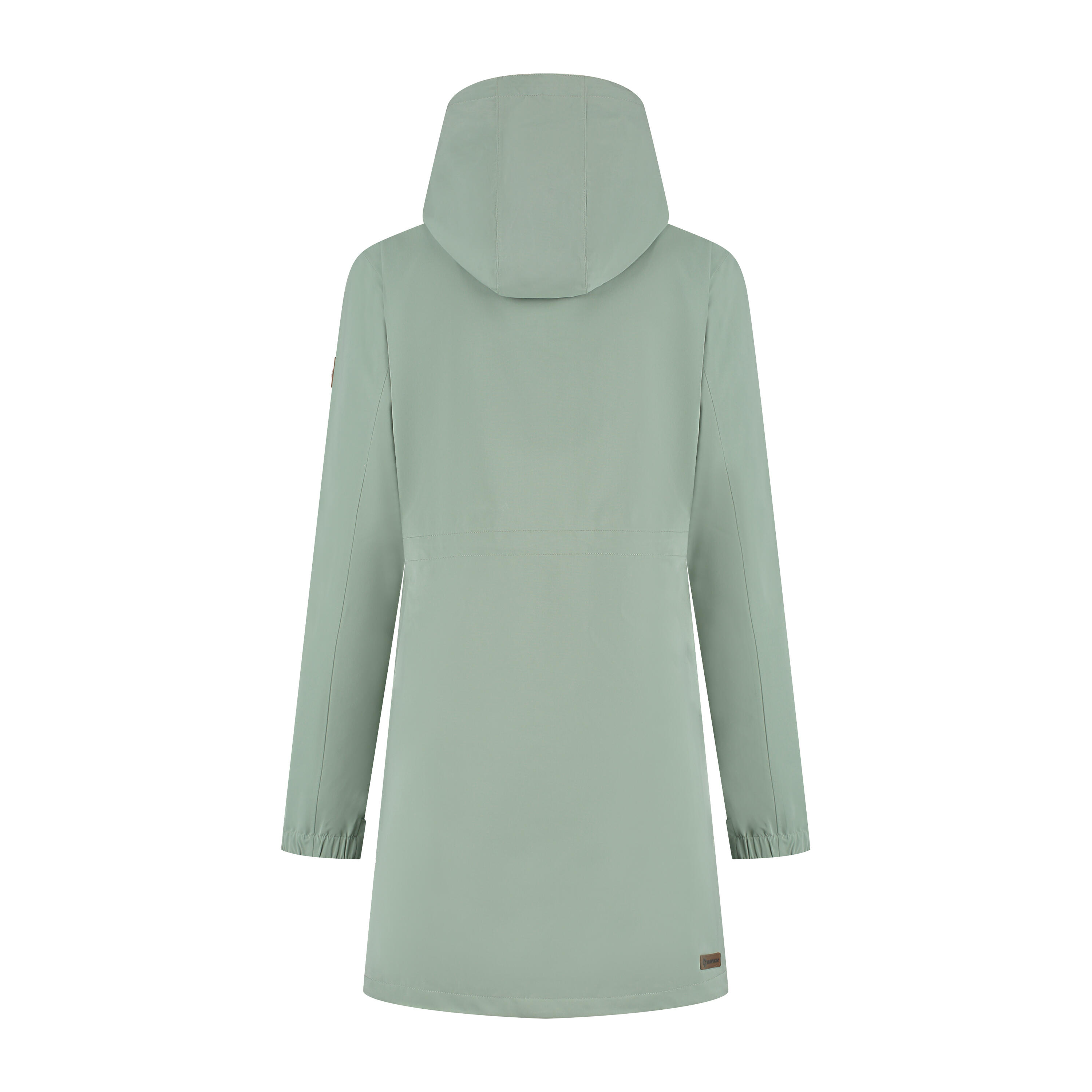 Amalie Mujer - Chaqueta hardshell - Impermeable - Verde 5/6
