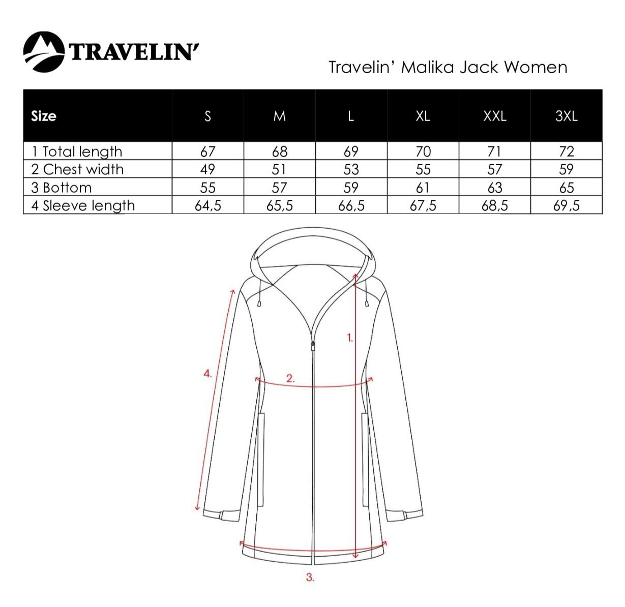 Malika Damen - Softshell-Jacke - Wasserdicht - Marine 7/7