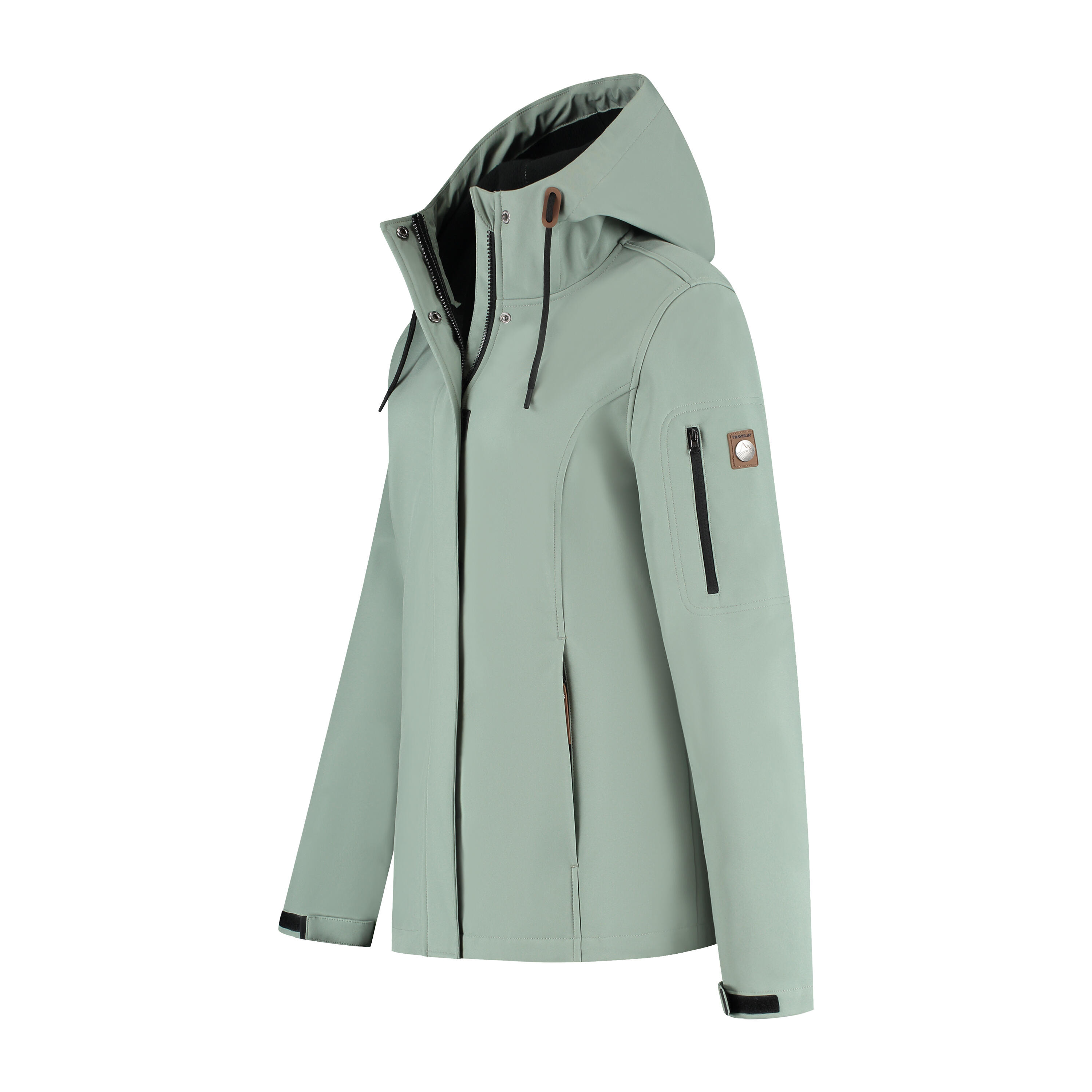 Malika Donna - Giacca softshell - Impermeabile - Verde 3/7