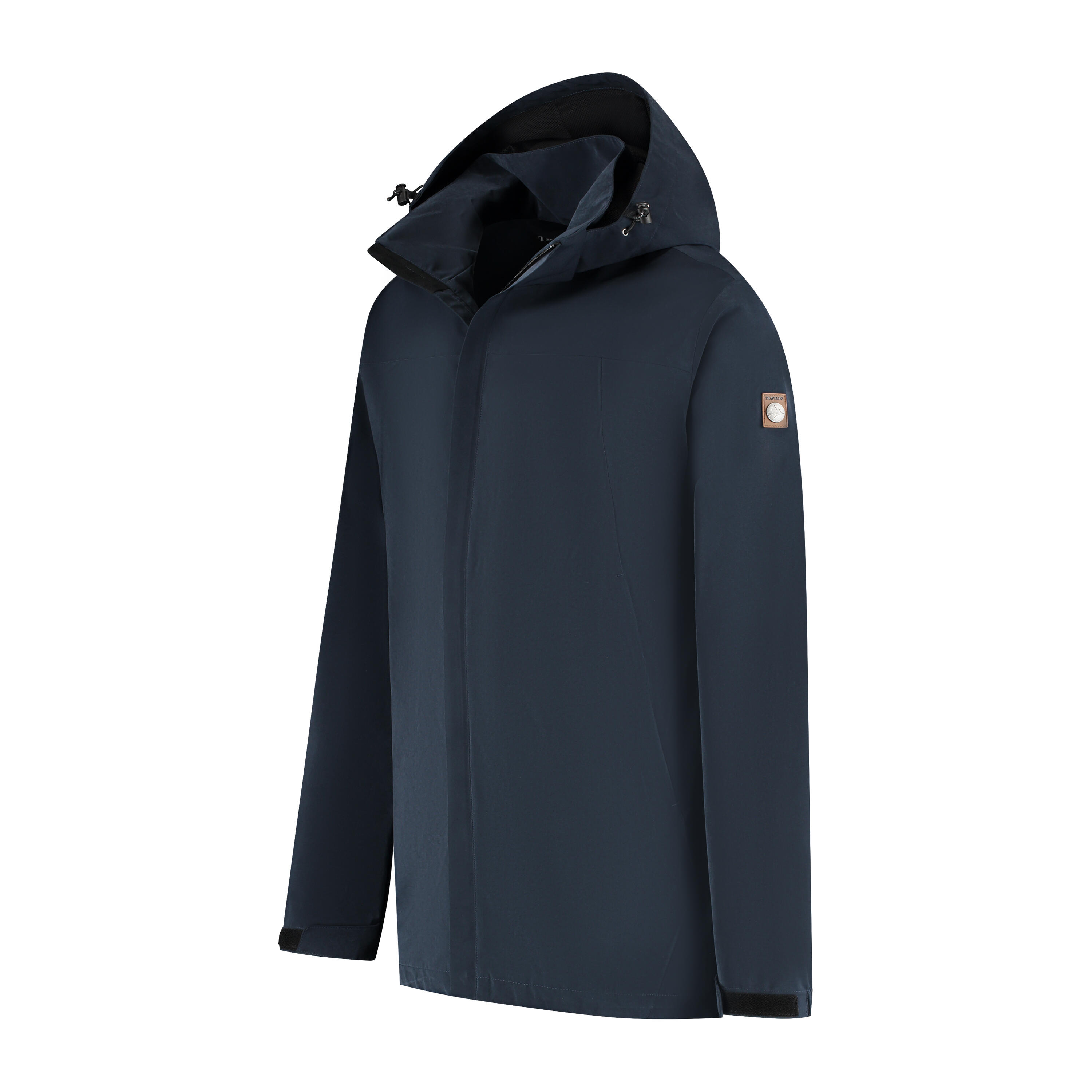 Aron Hombre - Chaqueta hardshell - Impermeable - Azul marino 3/6