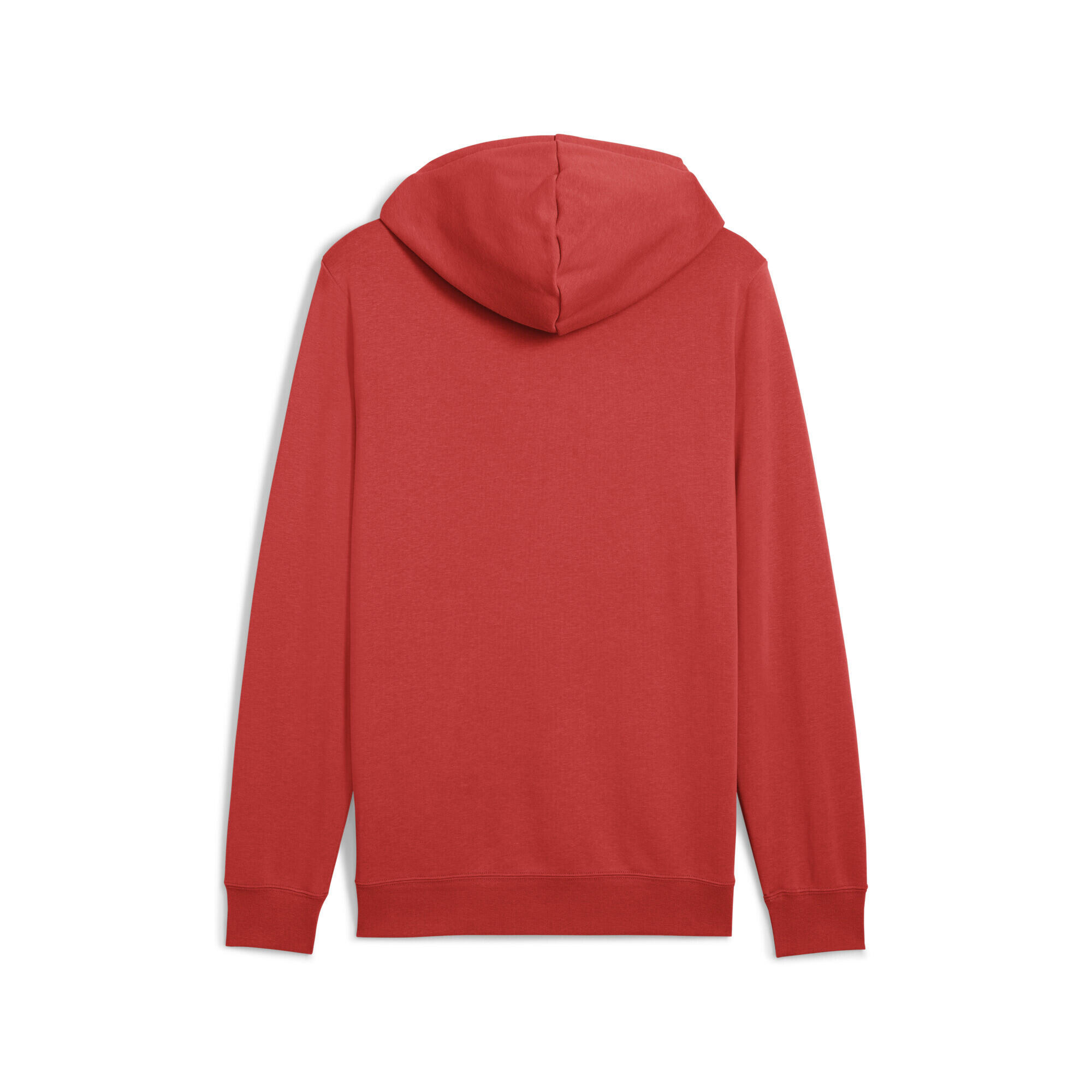 Felpa con cappuccio con logo Essentials bicolore N. 1 da uomo PUMA Red Fire 6/7