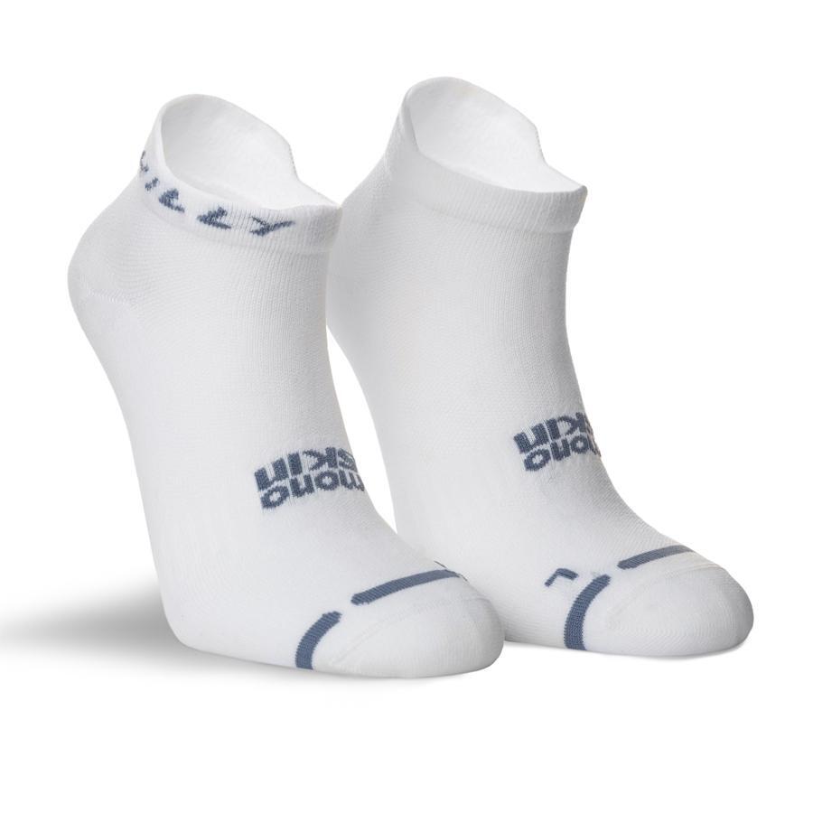 HILLY Mens Active Socklets (White/Grey)