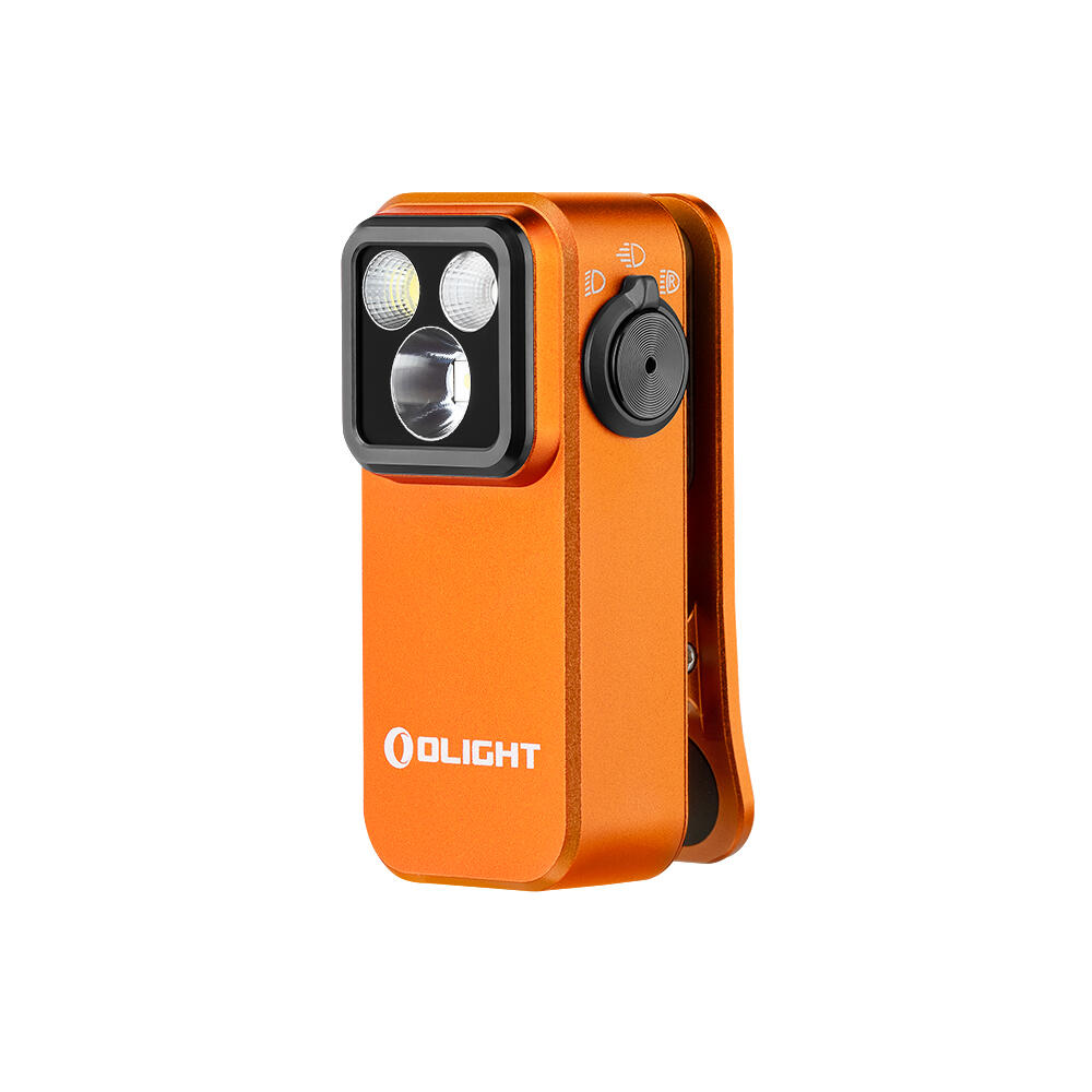 Olight Oclip Pro Clip-on Flashlight 500 Lumens Flood Spot and Red Light 2/7