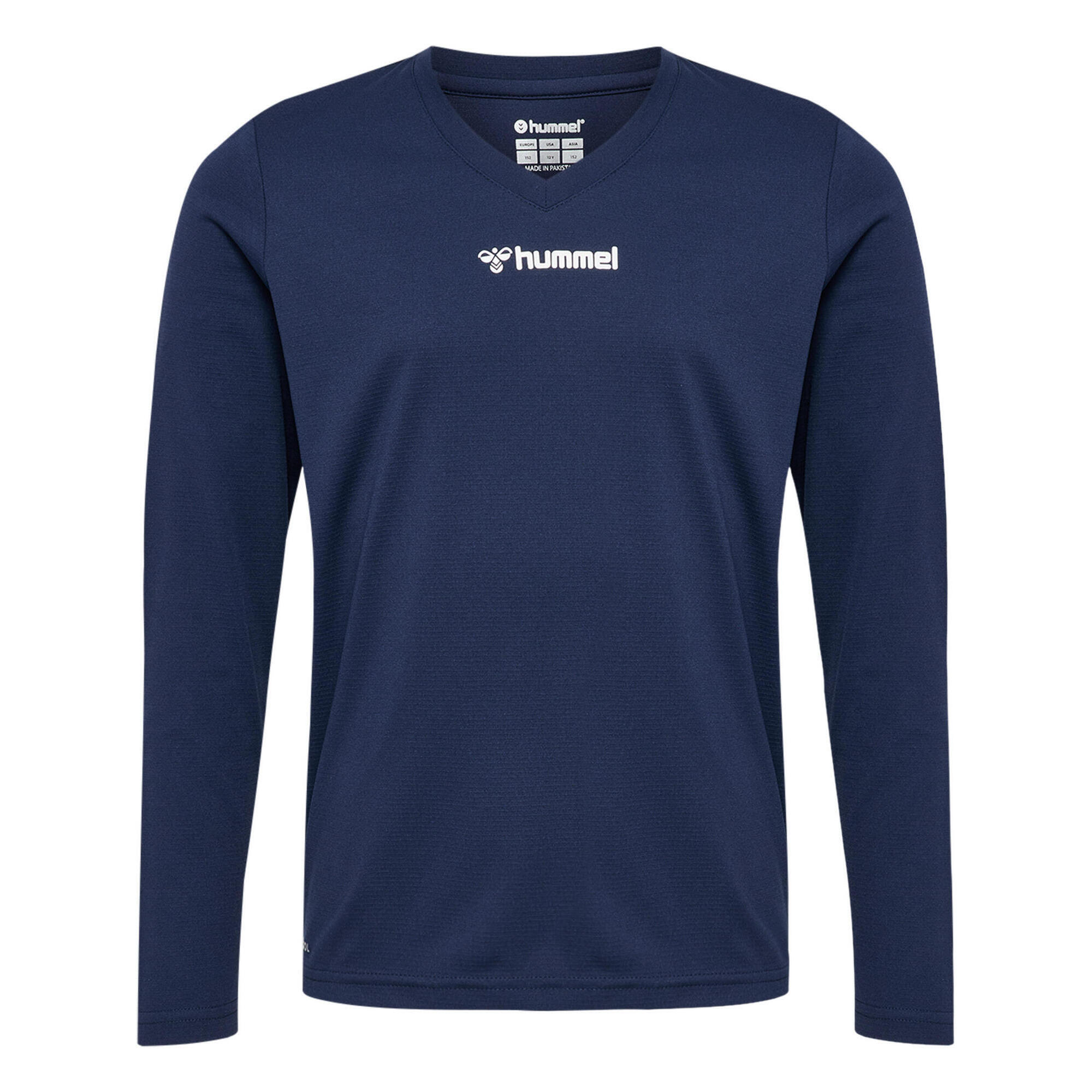Hummel - Enfiler T-shirt Hmlbl Enfant Hummel - T-shirt Manches Longues - Bleu - 12 À 14 Ans - Decathlon