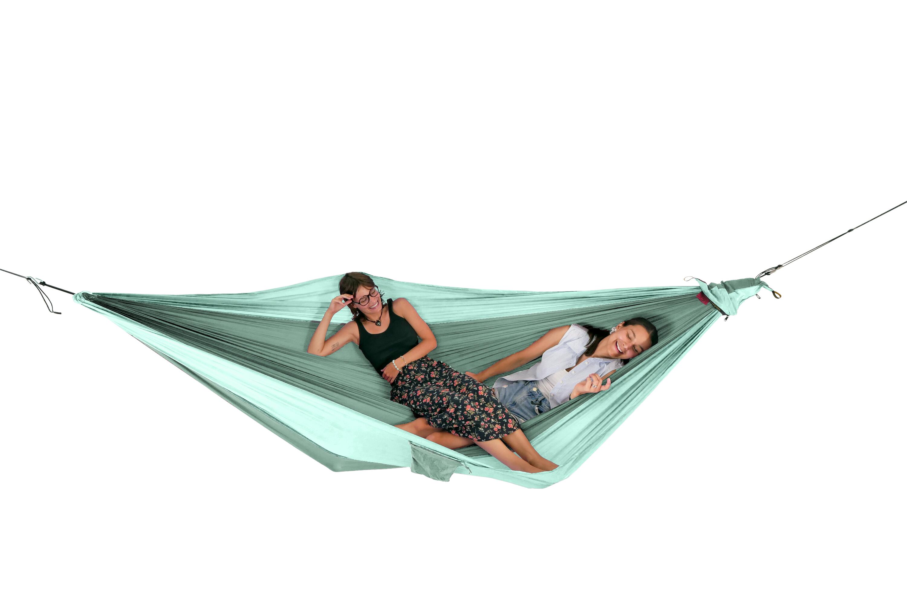 Hamac king size vert jade/menthe 2/4