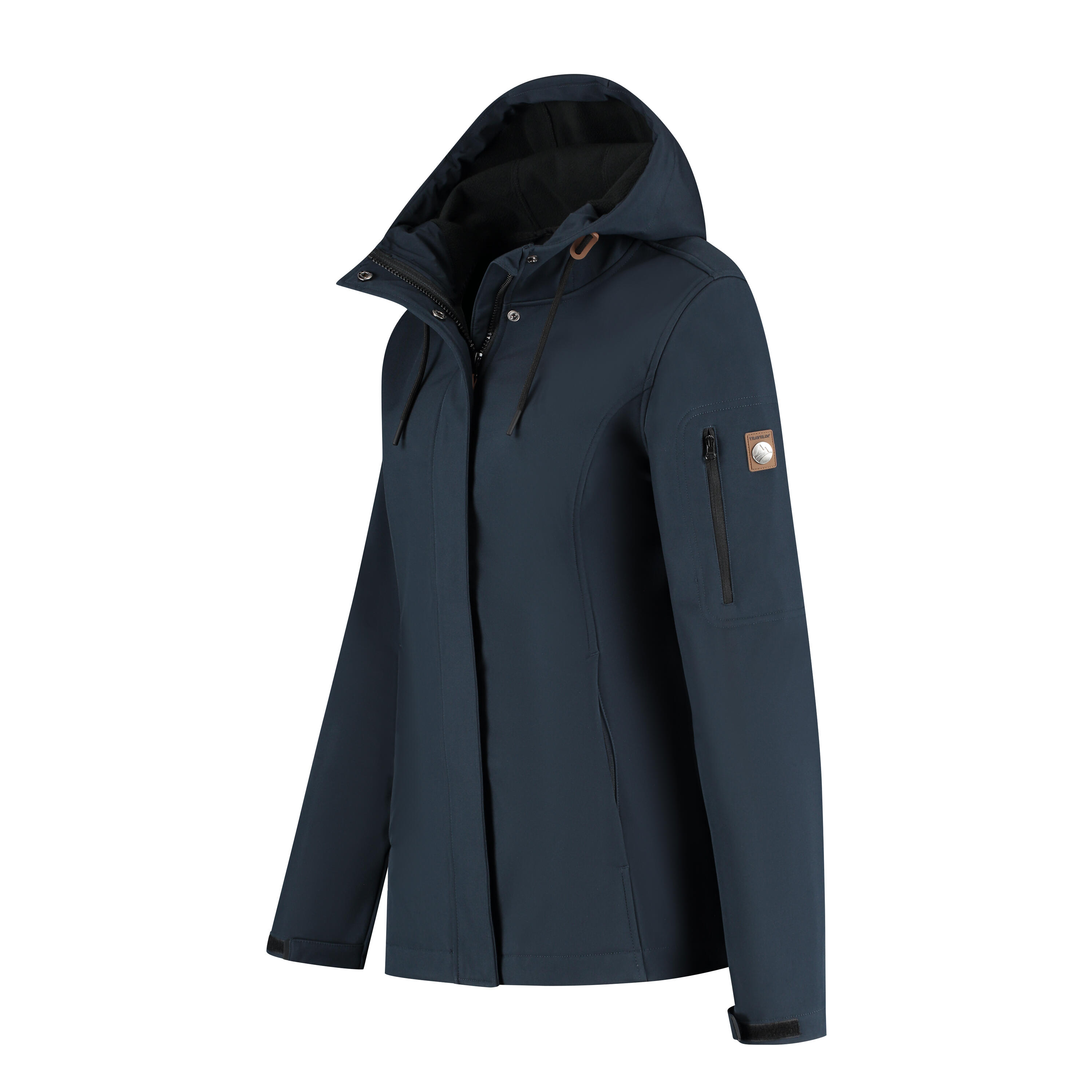 Malika Damen - Softshell-Jacke - Wasserdicht - Marine 3/7