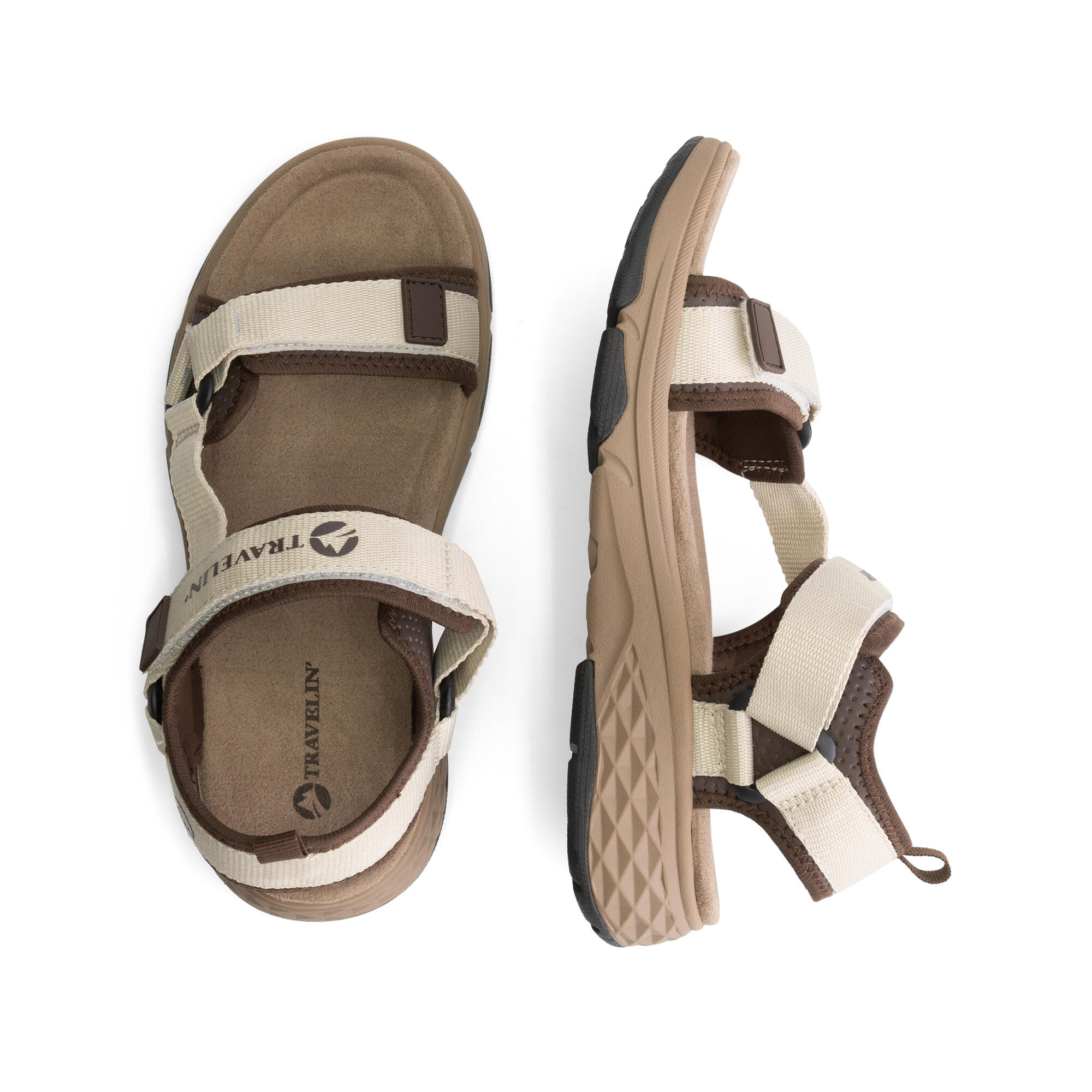 Angvik Donna - Sandali da trekking - Bianco sporco 4/7