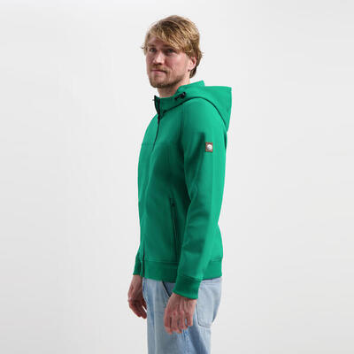 Soren heren - outdoorvest - sweater - donkergroen
