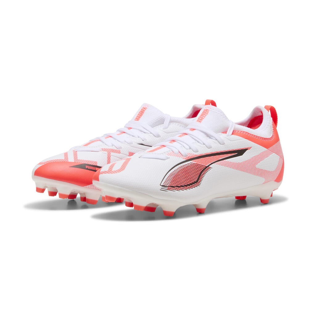WHITE / RED