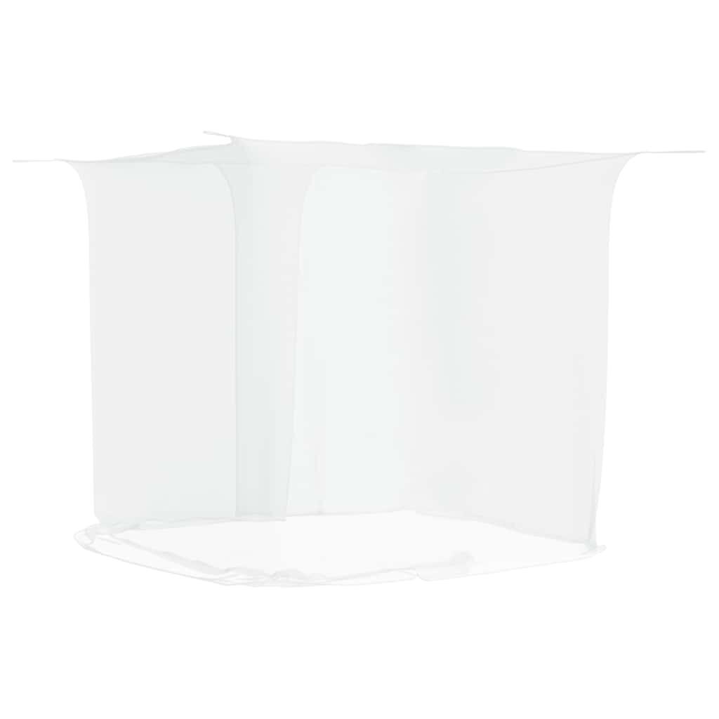 Mosquiteiro suspenso VidaXL 220x120x150 cm branco 2/4