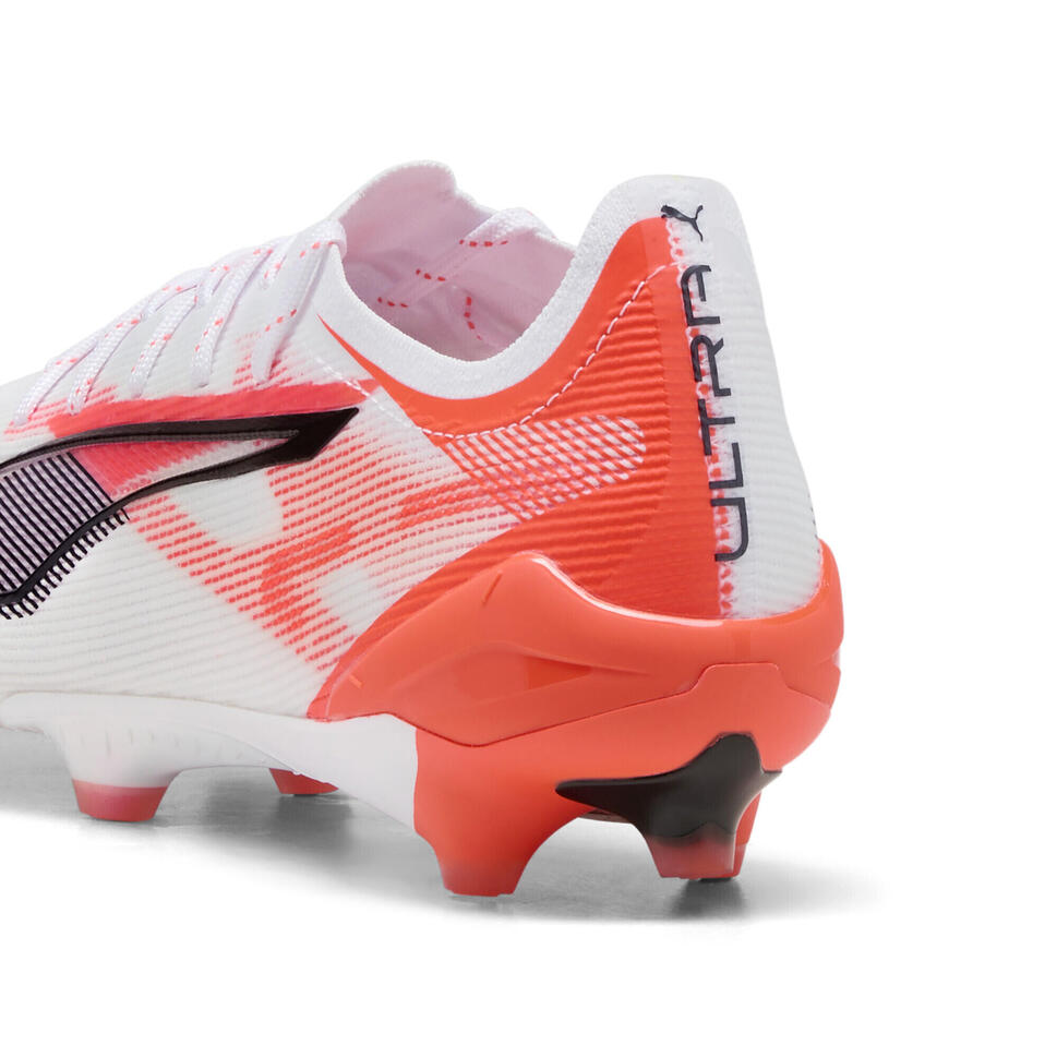 Buty piłkarskie ULTRA 5 ULTIMATE FG PUMA White Black Glowing Red