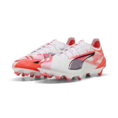 Botas de fútbol ULTRA 5 ULTIMATE FG PUMA Black Silver Bright Aqua Metallic Blue