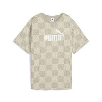 ESS GRAPHIC Relaxed T-Shirt Damen PUMA Alpine Snow White