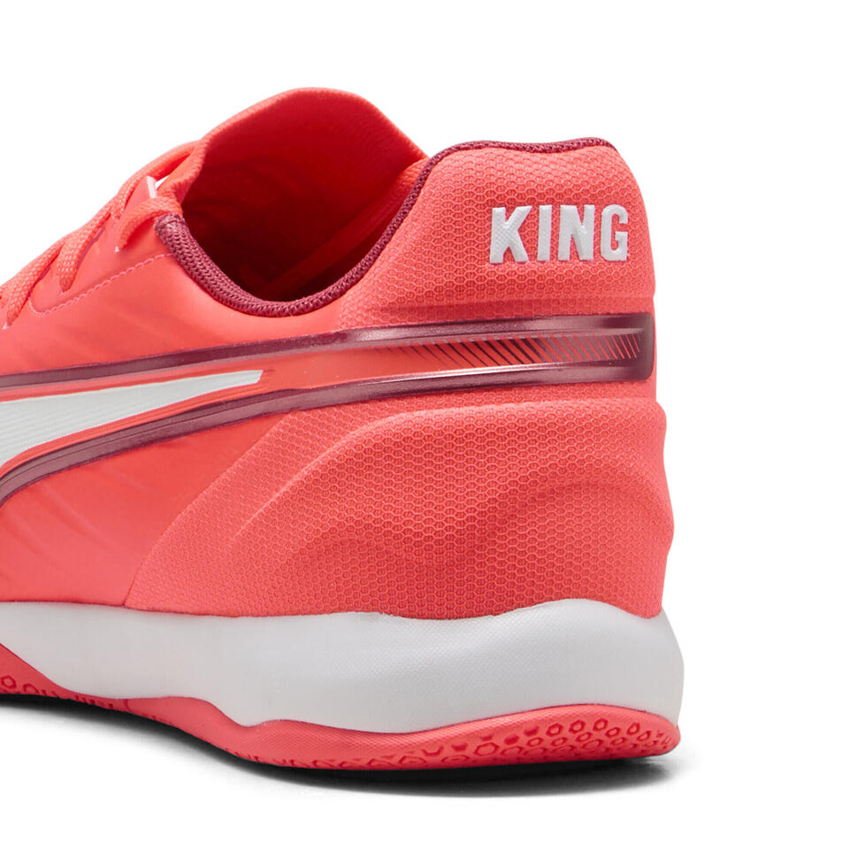 Buty do futsalu unisex KING MATCH PUMA Glowing Red White Fire