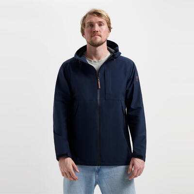 Jari heren - hardshell jas - waterdicht - navy