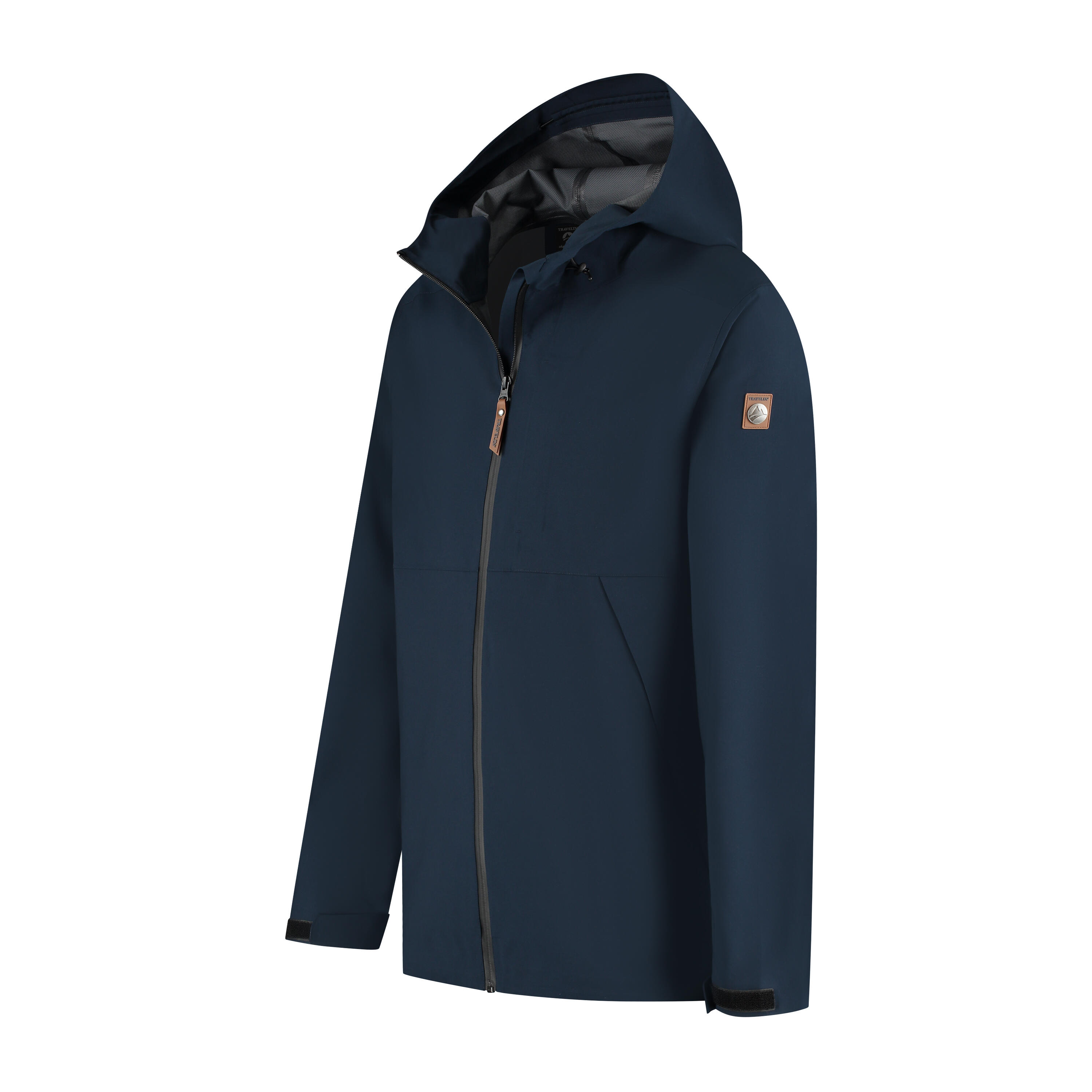 Jari Hombre - Chaqueta hardshell - Impermeable - Azul marino 3/6