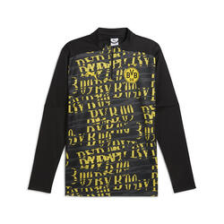 Haut d'avant-match à 1/4 zip Borussia Dortmund Homme PUMA