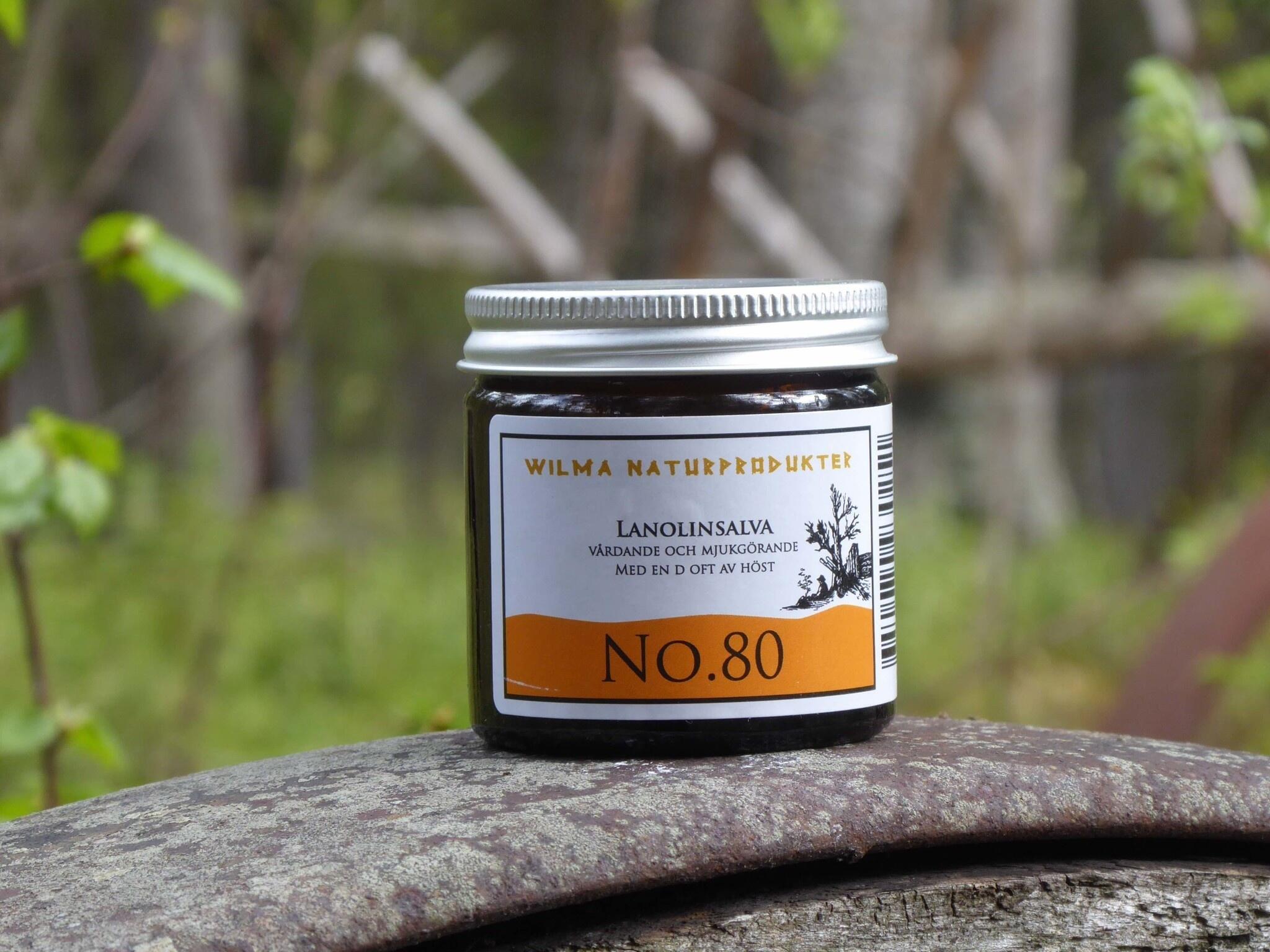Wilma's of Sweden No. 80 – Lanoline zalf 60ml (Varens en Berk) 3/4