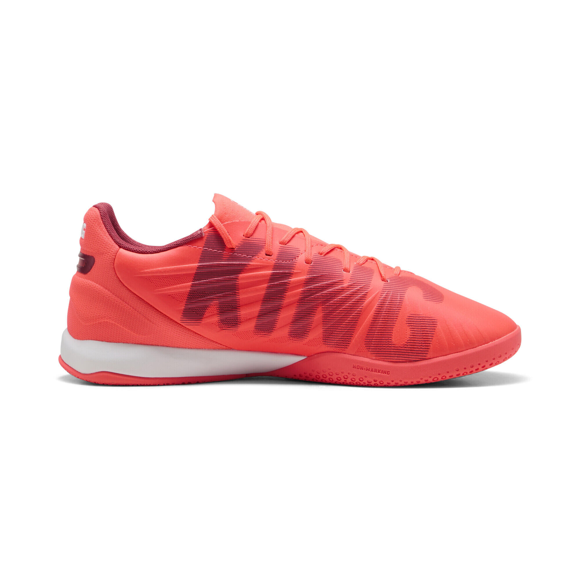 KING MATCH unisex futsalschoenen PUMA Glowing Red White Fire 6/7