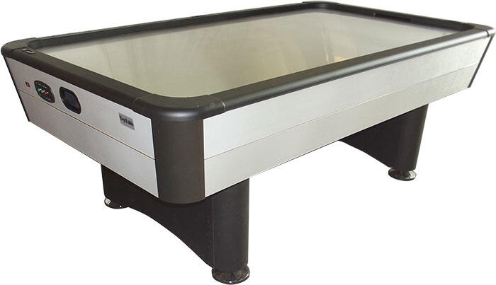 NORTH Typhoon Pro Metal-line Gris/RVS Table De Air Hockey 7FT 7/7