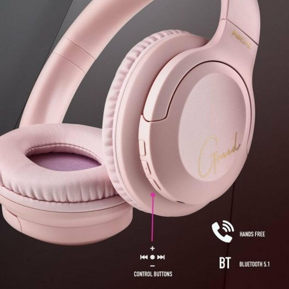 Bluetooth hoofdtelefoon NGS ARTICA CHILL TEAL Zwart 4/5