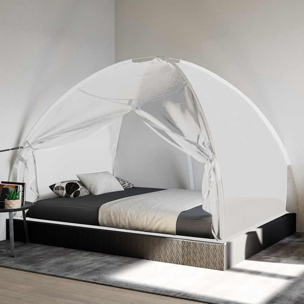 Mentre VidaXL Moustiquaire Mongolie 220 mesh 200x150x140 cm bianco 3/4