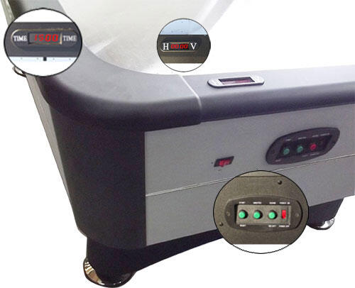 NORTH Typhoon Pro Metal-line Gris/RVS Table De Air Hockey 7FT 5/7